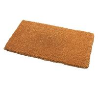 Addis Malton Door Mat Highly Absorbent Plain 100% Natural Coir Pile-Large 75 x 45 cm, 45 x 75 x 2.5 cm, 517494