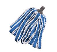 Addis MEGA 100% Microfibre Mop Replacement Refill head, Blue & White