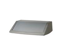 Addis Fliptop Bin Lid 504895 – 54 L, Metallic Grey