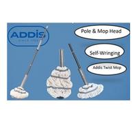 Addis Twist Mop in Grey | Charlies