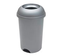 Addis Lid For Open Top 50 Litre Bin Grey Metallic 512875