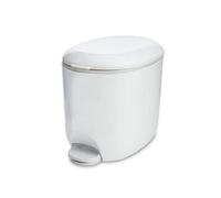 Addis Mode Bathroom Pedal Bin White/grey 518503