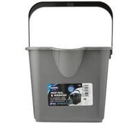 ADDIS Mop Pail and Wringer in Charcoal Grey 12L Capacity