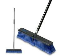 Addis Outdoor Broom & Patio Brush - Heavy Duty 45cm (17.7") Angled Head with