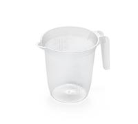 Addis Plastic 1 litre Measuring & Mixing Jug with handle, Clear