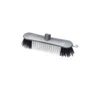 Addis Plastic Broom Head Stiff Bristle Metallic Silver One Colour (One Size)
