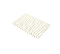 Addis Plastic Checkered Sink Mat Metallic (One Size)