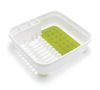 Addis Plastic Premium Dish Drainer White/Green, 38 x 41 x 11 cm