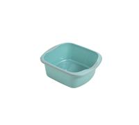 Addis Premium Soft Grip Large Rectangular Washing Up Bowl, 9.5 litre, Sea Mist