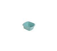 Addis Premium Soft Grip Large Rectangular Washing Up Bowl, 9.5 litre, Sea Mist