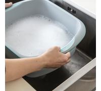 Addis Premium Soft Grip Large Rectangular Washing Up Bowl 95 litre Tra