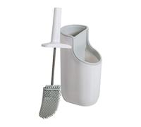 Addis Premium Toilet Brush Set - Silicone, Non-Slip Handle