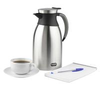 Addis Diplomat Stainless Steel/Black Vacuum Jug 2 Litre 629181600