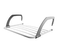 Addis Radiator Airer With Adjustable Brackets in White, 3 m