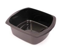 Addis Rectangular Washing up Bowl, Metallic, Large, 9.5 Litre