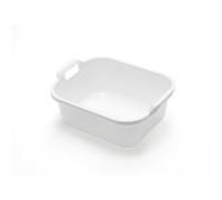 Addis Rectangular Washing Up Bowl White (One Size)