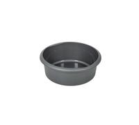 Addis Round Washing Up Bowl Metallic Black (One Size)