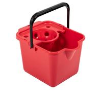 Addis Ruby Red Mop Pail And Wringer 12L Capacity