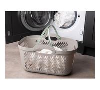 Addis Signature 45L Laundry Basket with Long Handles Large Plastic Washing