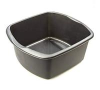 Addis Small Rectangular Washing Up Bowl Metallic by Addis