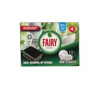 Addis Sponge Scourer, Stainless Steel, Grey, 4 Pack