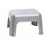 Addis Step Stool Solid, Metallic Silver, 1 510044
