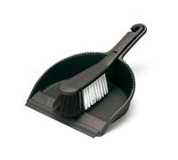 Addis Stiff Dustpan & Brush Black Addis Multicolor