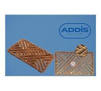 Addis Ultra Tuff Scrape Door Mat 100% Coir & Wire Duo Mix-60 x 40 cm, Coir & Metal, Natural Coir, 60_x_40_cm 517493