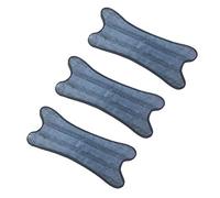 Addis Ultima Mop Pack of 3 Refill Replacement Heads Pads, Blue Grey, 38 x 15cm