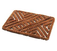 Addis Ultra Tuff Scrape Door Mat 100% Coir & Wire Duo Mix-60 x 40 cm, Coir & Metal, Natural Coir, 60_x_40_cm 517493