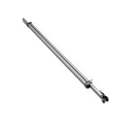 Addis Washing Line Prop 2.2m - Heavy Duty Clothes Line Support Pole with 5 Height Positions, Strong Steel Box Section Design, Outdoor Laundry Prop,