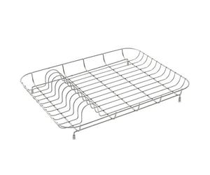 Addis Wire Dish Drainer, Plate Rack, Chrome,white,Black,Red,Lime (Chrome)