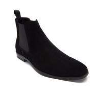 'Addison' Formal Suede Chelsea Boots Thomas Crick Black 12