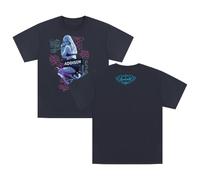 Addison Rae Album 2025 The Addison Tour T-Shirt Crewneck Short Sleeve Cotton Tee Men Women Streetwear Tops (Navy,M)