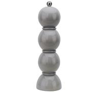 Addison Ross Bobbin Salt or Pepper Mill - Easy Twist Ceramic Grinder - Sustainable Rubber Wood - Modern Design - Ideal Wedding Gifts or Housewarming Gift - Kitchen Accessories - Chiffon - 24cm