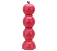 Addison Ross Bobbin Salt or Pepper Mill - Easy Twist Ceramic Grinder - Sustainable Rubber Wood - Modern Design - Ideal Wedding Gifts or Housewarming Gift - Kitchen Accessories - Watermelon - 24cm
