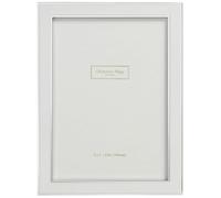 Addison Ross, Contemporary Photo Frame, 4x6, White Enamel, 4 x 6 Inches