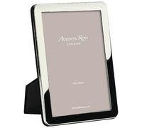 Addison Ross Curved Photo Frame 6x8cm - Portrait or Landscape Display - Ideal Picture Frames for Gifting - Gift for Weddings, Birthday, Anniversary - Modern Design - Silver - 15mm