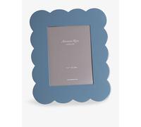 Addison Ross London Addison Ross London Scallop Lacquer Photo Frame 5” x 7” Chambray Blue