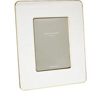 Addison Ross Photo Frame 5x7cm - Portrait or Landscape Display - Ideal Picture Frames for Gifting - Gift for Weddings, Birthday, Anniversary - Modern Design - Gold & White - 5cm