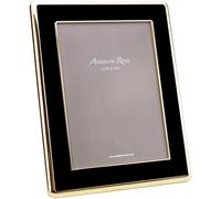 Addison Ross Photo Frame 8x10cm - Portrait or Landscape Display - Ideal Picture Frames for Gifting - Gift for Weddings, Birthday, Anniversary - Modern Design - Gold & Black - 30mm