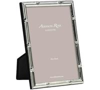 Addison Ross Slender Bamboo Photo Frame 8x10cm - Portrait or Landscape Display - Ideal Picture Frames for Gifting - Gift for Weddings, Birthday, Anniversary - Modern Design - Silver - 5mm