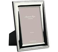 Addison Ross Tooth Pattern Photo Frame 8x10cm - Portrait or Landscape Display - Ideal Picture Frames for Gifting - Gift for Weddings, Birthday, Anniversary - Modern Design - Silver - 5mm