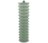Addison Ross Twister Salt or Pepper Mill - Easy Twist Ceramic Grinder - Sustainable Rubber Wood - Modern Design - Ideal Wedding Gifts or Housewarming Gift - Kitchen Accessories - Sage - 24cm