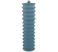 Addison Ross Twister Salt or Pepper Mill - Easy Twist Ceramic Grinder - Sustainable Rubber Wood - Modern Design - Ideal Wedding Gifts or Housewarming Gift - Kitchen Accessories - Chambray - 24cm