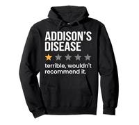 Addisons Disease One Star Rating Addison’s Disease Awareness Pullover Hoodie