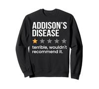 Addisons Disease One Star Rating Addison’s Disease Awareness Sweatshirt