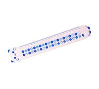 Addition and Subtraction Decomposition Ruler Double Sided ABS Measuring Teaching Aid for Classroom Homeschooling Interactive Addition and Subtraction Double Sided ABS for Preschoolers Math Learning