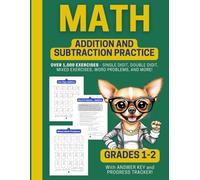 Addition and Subtraction Math Workbook for Grade 1 and 2: Math Practice with Answer Key and Progress Tracker | Addition and Subtraction for Kids Ages ... (Math Made Simple with Bernie and Friends)