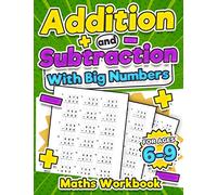 Addition and Subtraction Maths Workbook | Kids Ages 5-8 | Adding and Subtracting | 110 Timed Maths Test Drills| Kindergarten, Grade 1, 2 and 3 | Year ... and Triple-Digit Questions | Activity Book